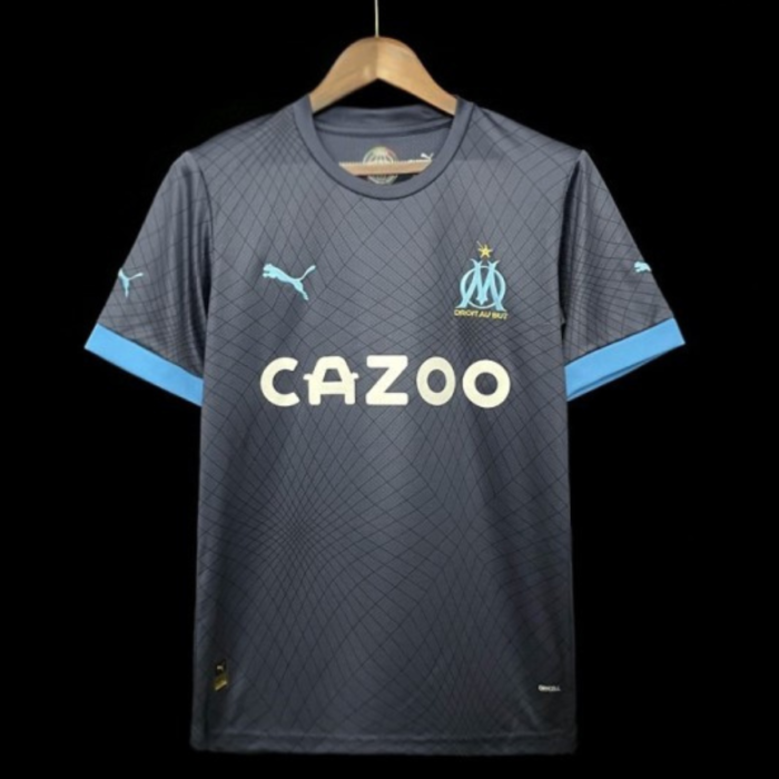 Marseille 22-23 Away Blue Football Kit