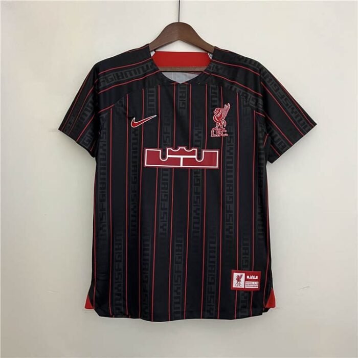 Liverpool 23-24 Joint Black/Red Football Kit