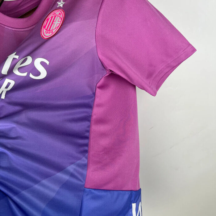 AC Milan 23-24 Third Pink/Purple Football Kit