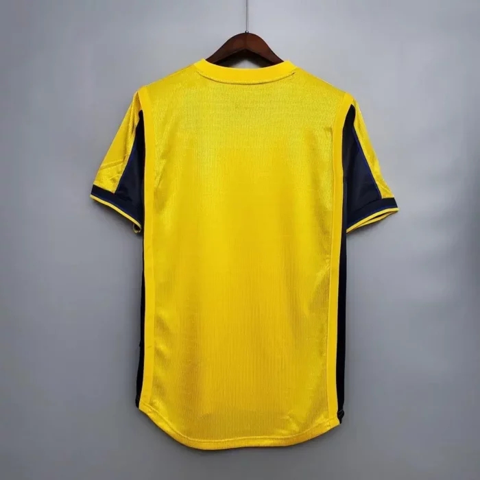 Arsenal 00-01 Away Yellow Football Kits