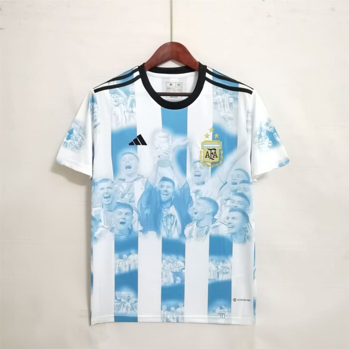 Argentina 2022 World Cup Special Champion Football Kit