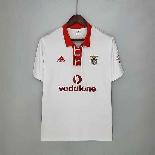 Benfica 04-05 Away White Football Kit