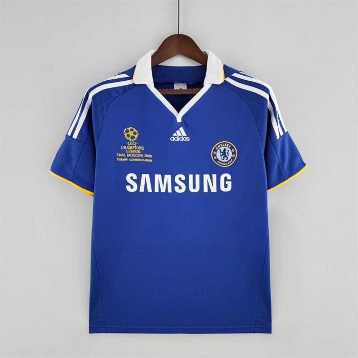 Chelsea 07-08 Home UCL Final Football Kit