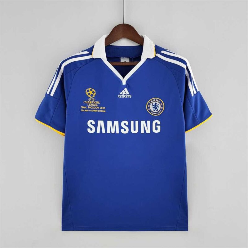 Chelsea 07-08 Home UCL Final Football Kit