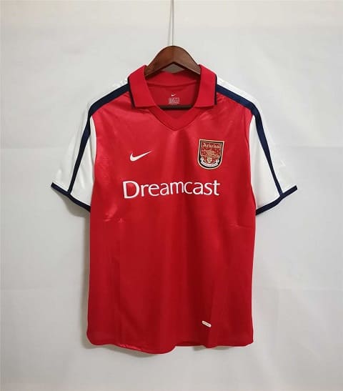 Arsenal 00-02 Home Football Kit