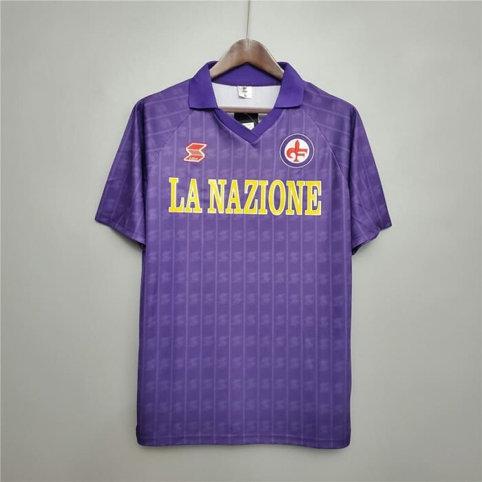 Fiorentina 89-90 Home Football Kit