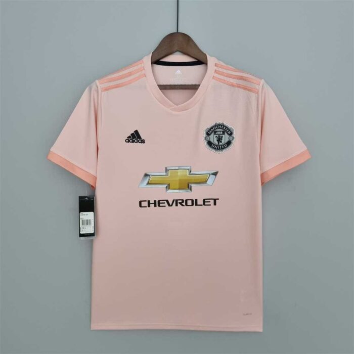 Manchester United 18-19 Away Pink Football Kit