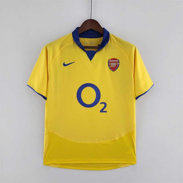 Arsenal 03-05 Away Yellow Football Kit