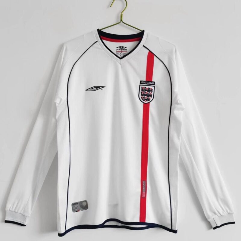 England 2002 World Cup Home Long Football Kit