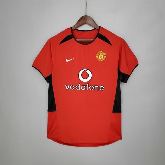 Manchester United 02-04 Home Football Kit