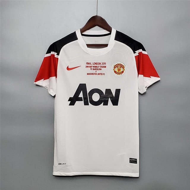 Manchester United 10-11 UCL Final Away Football Kit