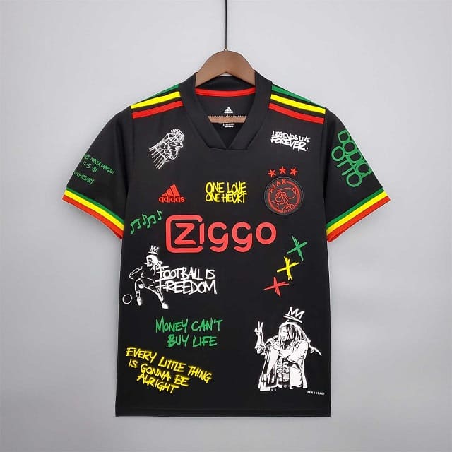 Ajax 21-22 Bob Marley Limited Edition Football Kit