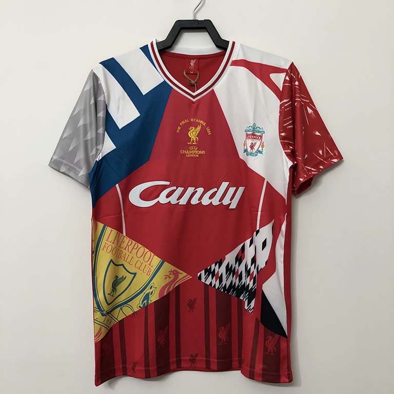Liverpool 2005 UCL Final Special Football Kit