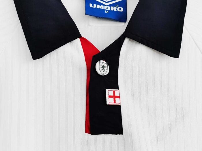 England 1998 World Cup Home Long Football Kit
