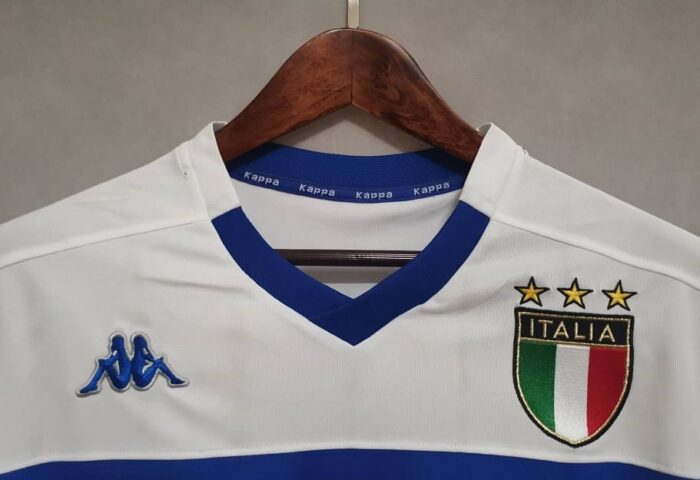 Italy 98-00 Away White Football Kit
