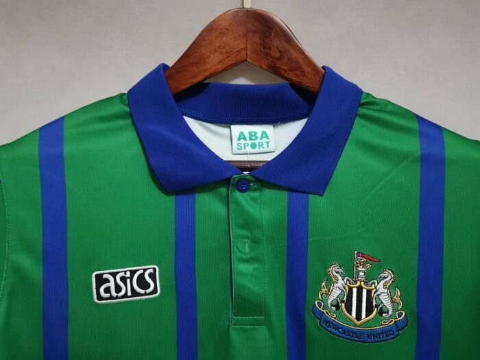 Newcastle 1995 Away Green/Blue Football Kit