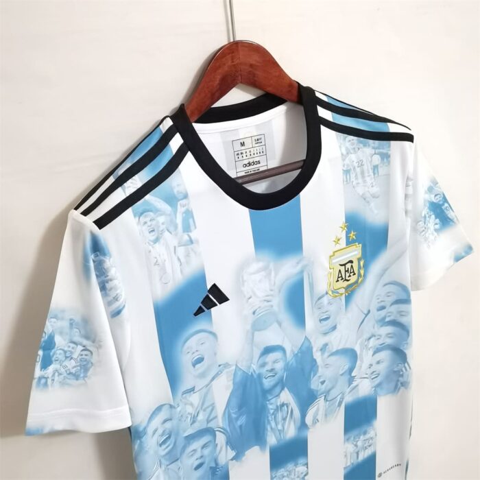 Argentina 2022 World Cup Special Champion Football Kit