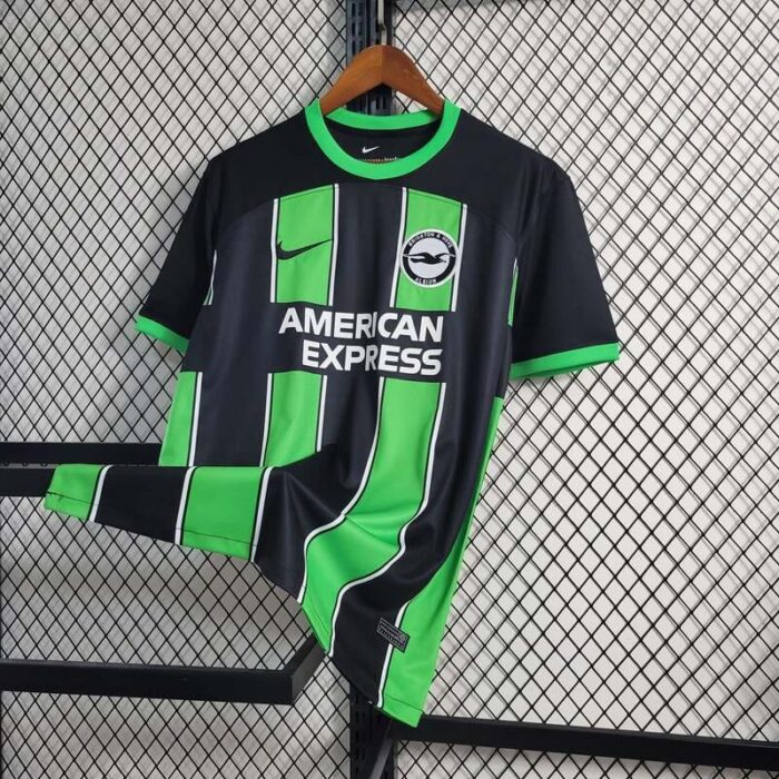 Brighton 23-24 Away Black/Green Football Kit