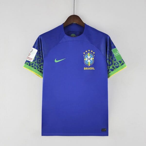 Brazil 2022 World Cup Away Football Kit
