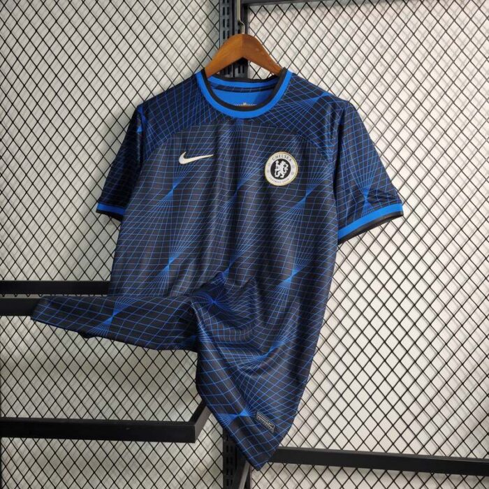 Chelsea 23-24 Away Black/Blue Football Kit