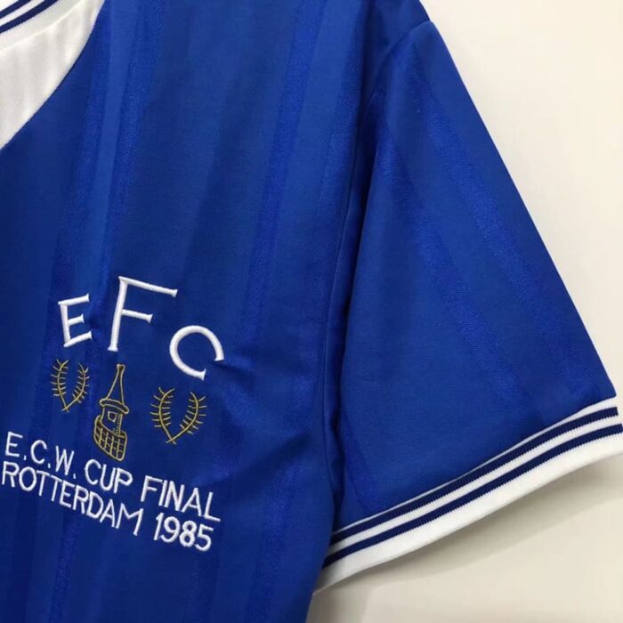Everton 1985 E.C.W. Cup Final Football Kit