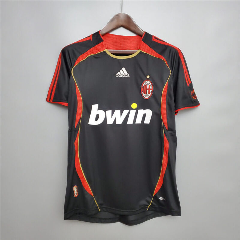 AC Milan 06-07 Third Black Football Kit