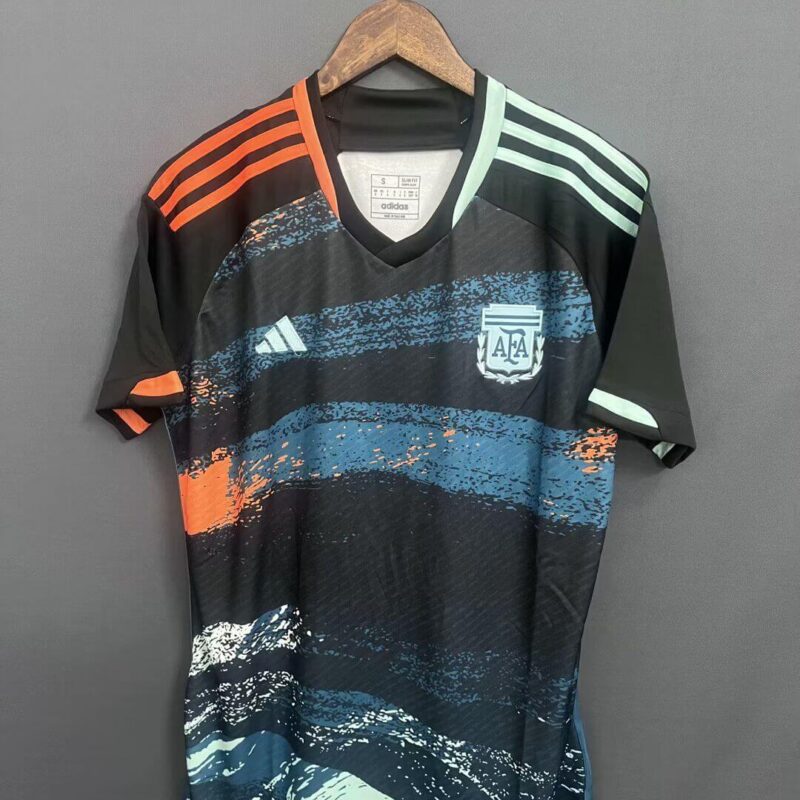 Argentina 2023 Away Black/Dark Blue Football Kit