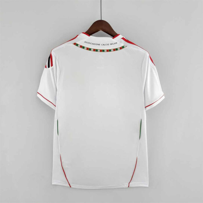 AC Milan 11-12 Away White Football Kit