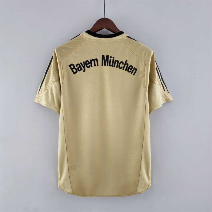 Bayern Munich 04-05 Away Gold Football Kit