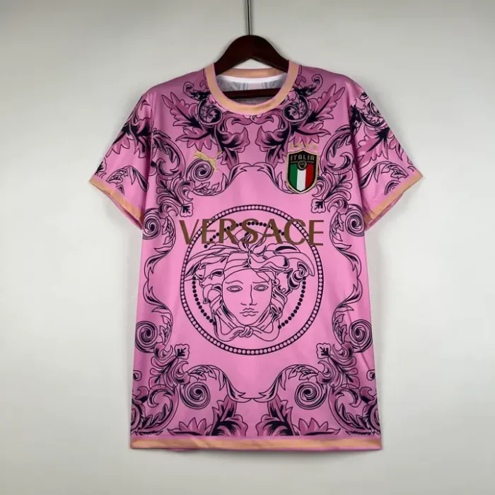 Italy 23-24 Special Versace Pink Football Kit