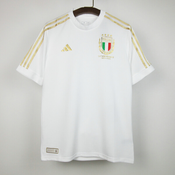 Italy 125th Anniversary White Football Kit