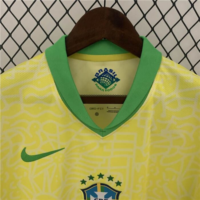 Brazil 2024 Copa America Home Football Kit